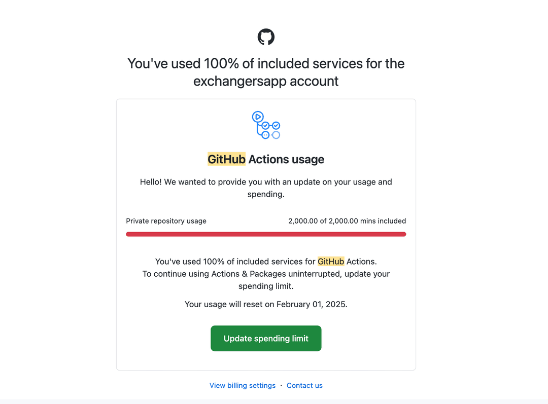 GitHub Mail